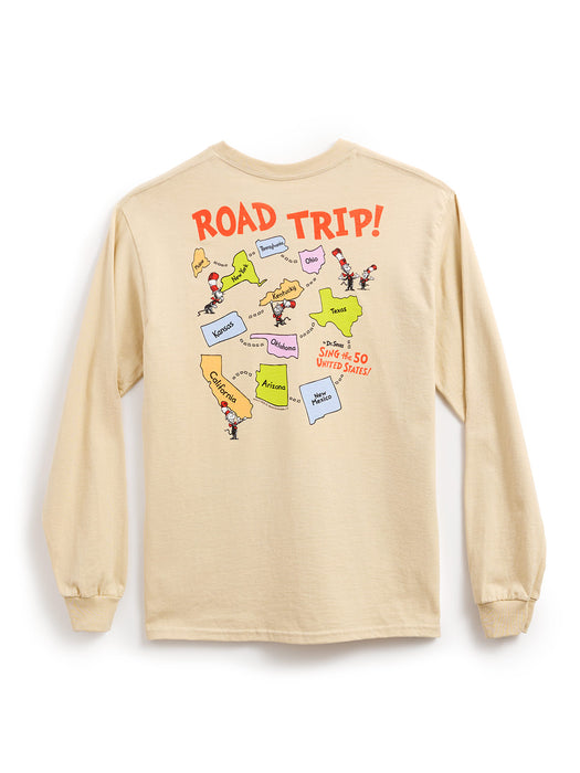 Dr. Seuss: Road Trip Unisex Long Sleeve (Print Shop)
