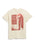 A cream-colored short-sleeve t-shirt with a vintage-style red graphic print on the front depicting a vampire and the text 'Théâtre des Vampires'.