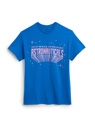 Into the Blue: Astronauticals unisex t-shirt (Print Shop)