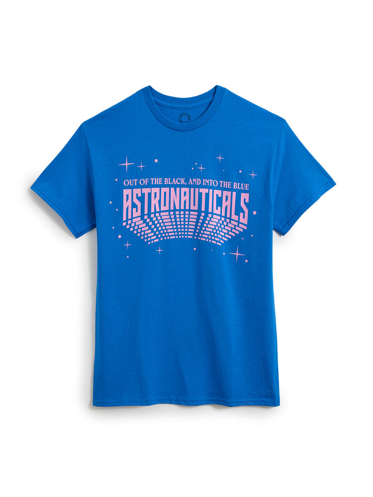 Into the Blue: Astronauticals unisex t-shirt (Print Shop)