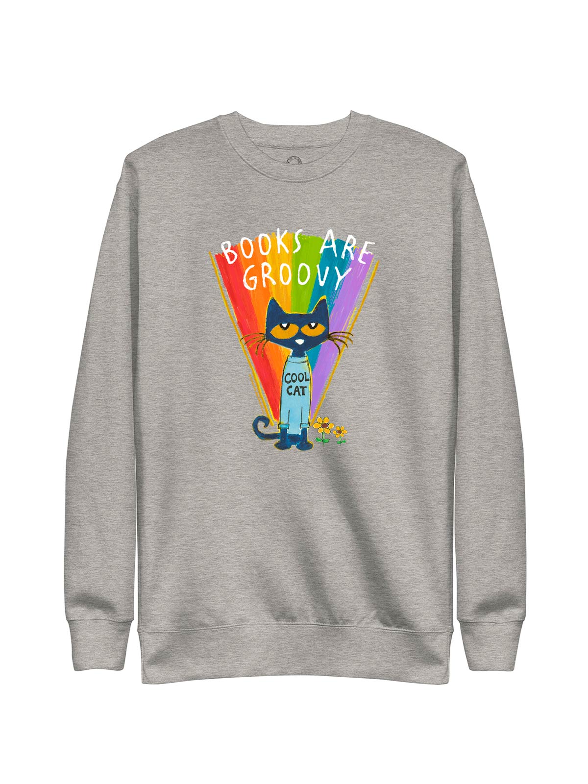 Pete the Cat Books are Groovy unisex sweatshirt — Out of Print