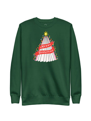 Merry Bookmas Unisex Sweatshirt (Print Shop)