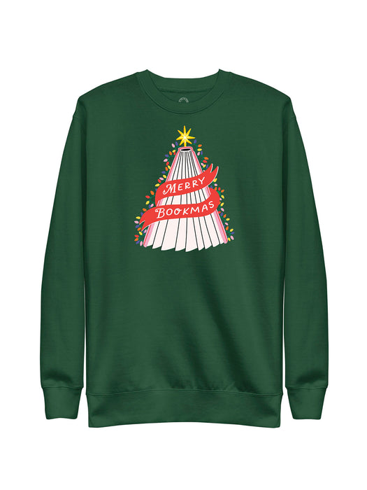 Merry Bookmas Unisex Sweatshirt (Print Shop)