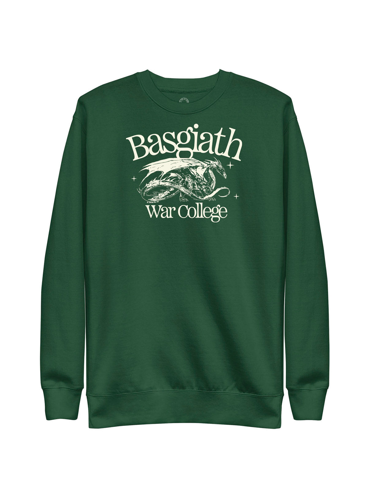 Federa Per Cuscino Basgiath War College Con Drago – Ispirata A Fourth Wing – 45x45 Cm, Flanella Stampata Fronte/retro – Regalo Fantasy