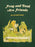 Front cover of the children's book 'Frog and Toad Are Friends' by Arnold Lobel, featuring a dark green background with cream title text and a central illustration of two frogs sitting in grass and reading a book.
