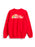 Reading Rainbow embroidered youth red sweatshirt (Print Shop)