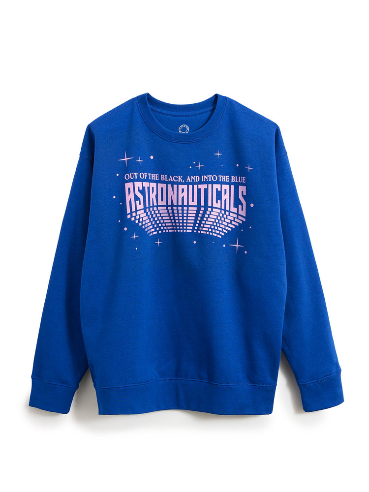 Into the Blue: Astronauticals unisex sweatshirt (Print Shop)