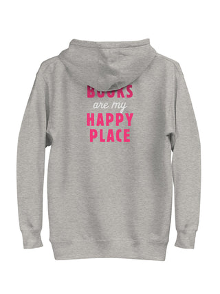 Emily Henry - Books Are My Happy Place Embroidered Unisex Hoodie (Print Shop)
