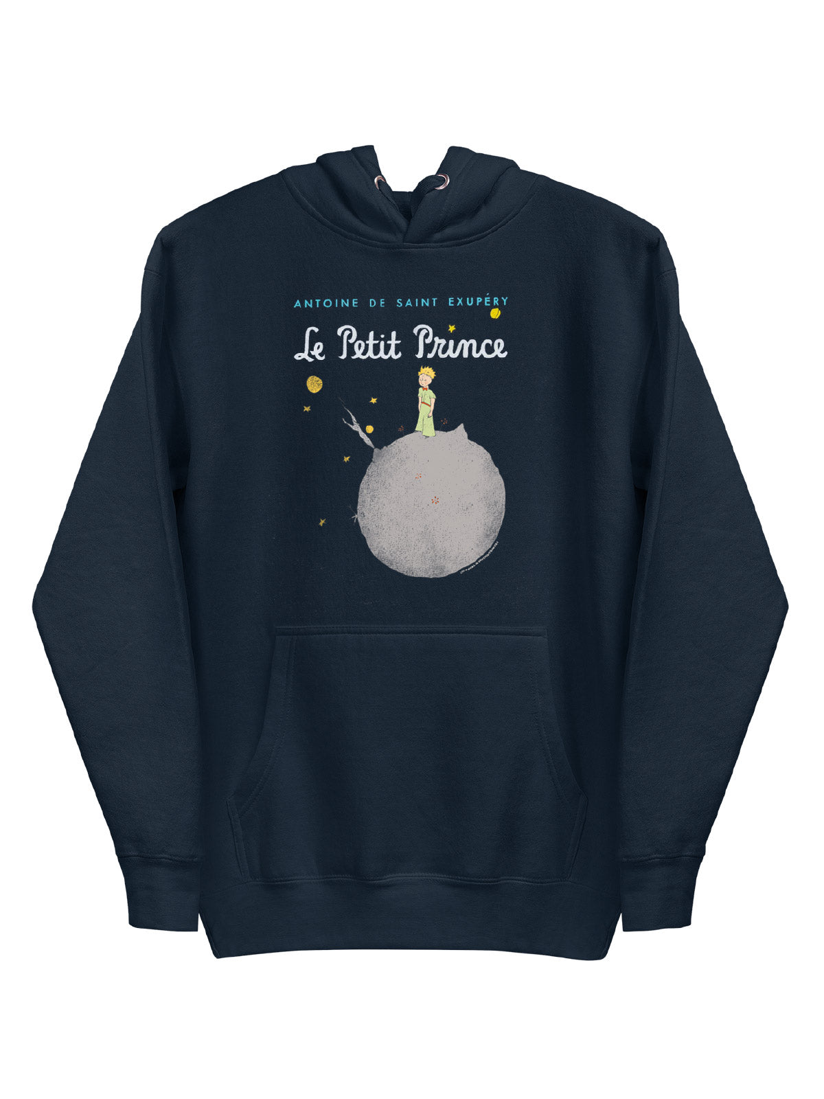 Le Petit Prince Pullover The Little Prince Print Hoodie Planet And