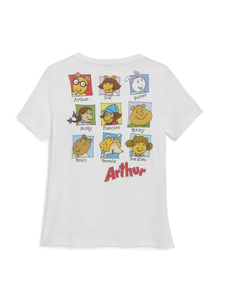 Arthur: Friends Women’s V-Neck T-Shirt (Print Shop)