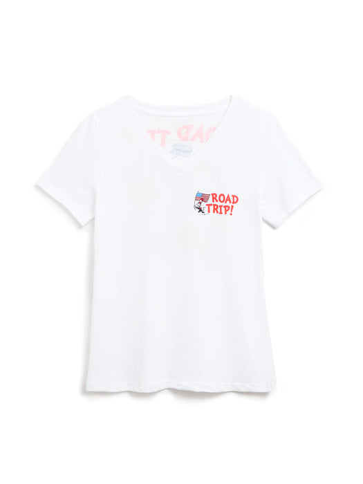 Dr. Seuss: Road Trip Women's V-Neck T-Shirt (Print Shop)