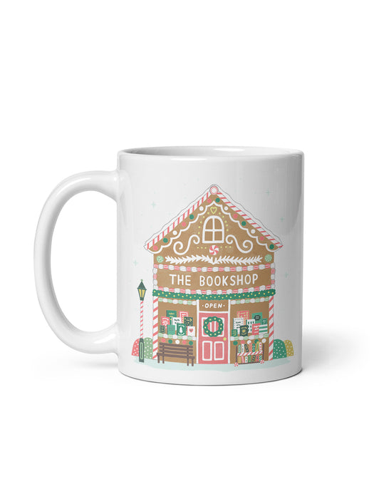 Gingerbread Bookshop Mug (Print Shop)