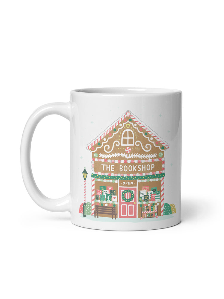 Gingerbread Bookshop Mug (Print Shop)