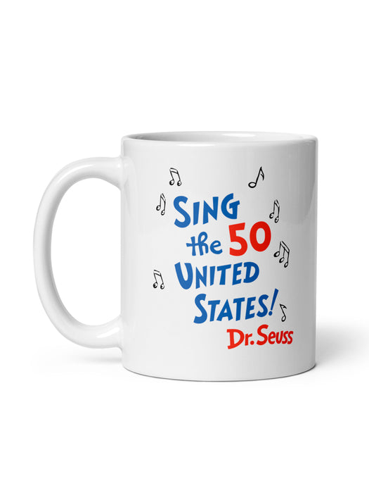 Dr. Seuss: Sing the 50 United States! Michigan Mug (Print Shop)