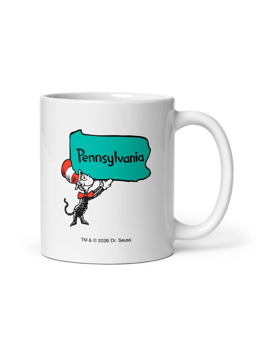 Dr. Seuss: Sing the 50 United States! Pennsylvania Mug (Print Shop)