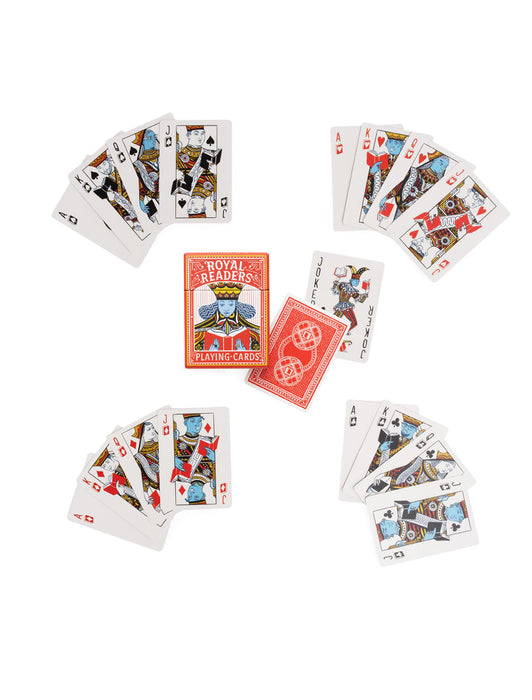 Royal Readers Playing Cards
