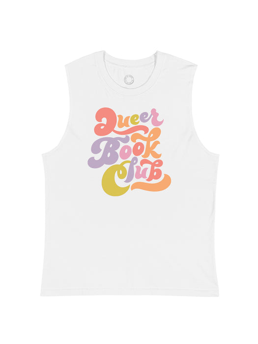 Queer Book Club Unisex Tank Top (Print Shop)