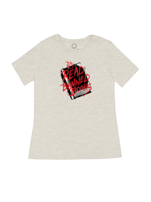 Read Banned Books – Women's Crew T-Shirt (Print Shop)
