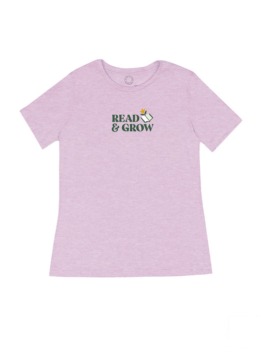 Read & Grow – Women's Crew T-Shirt (Print Shop)