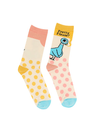 The Pigeon: Pretty Please socks