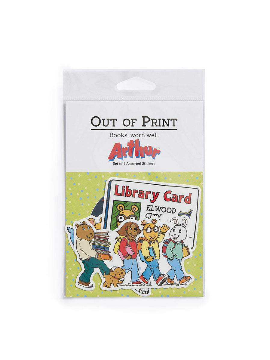 Arthur Sticker Arthur Stickers - Set of 4 — Out of Print