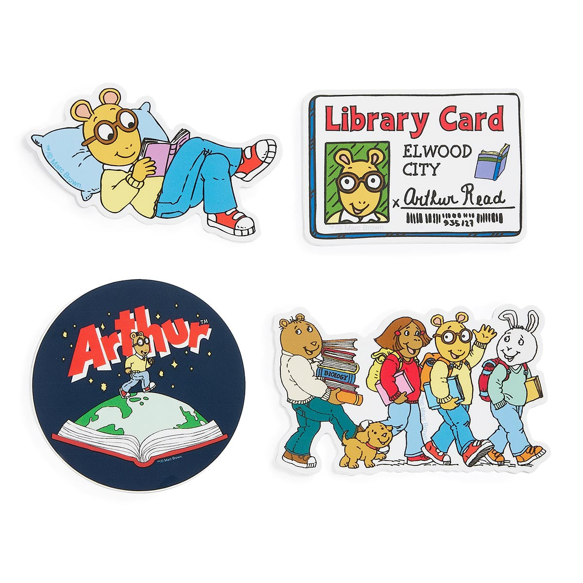 Arthur Stickers - Set of 4 — Out of Print