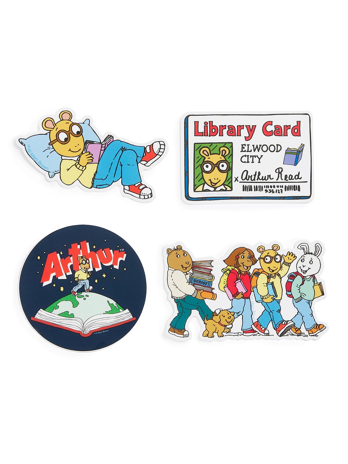 Arthur Stickers - Set of 4 — Out of Print
