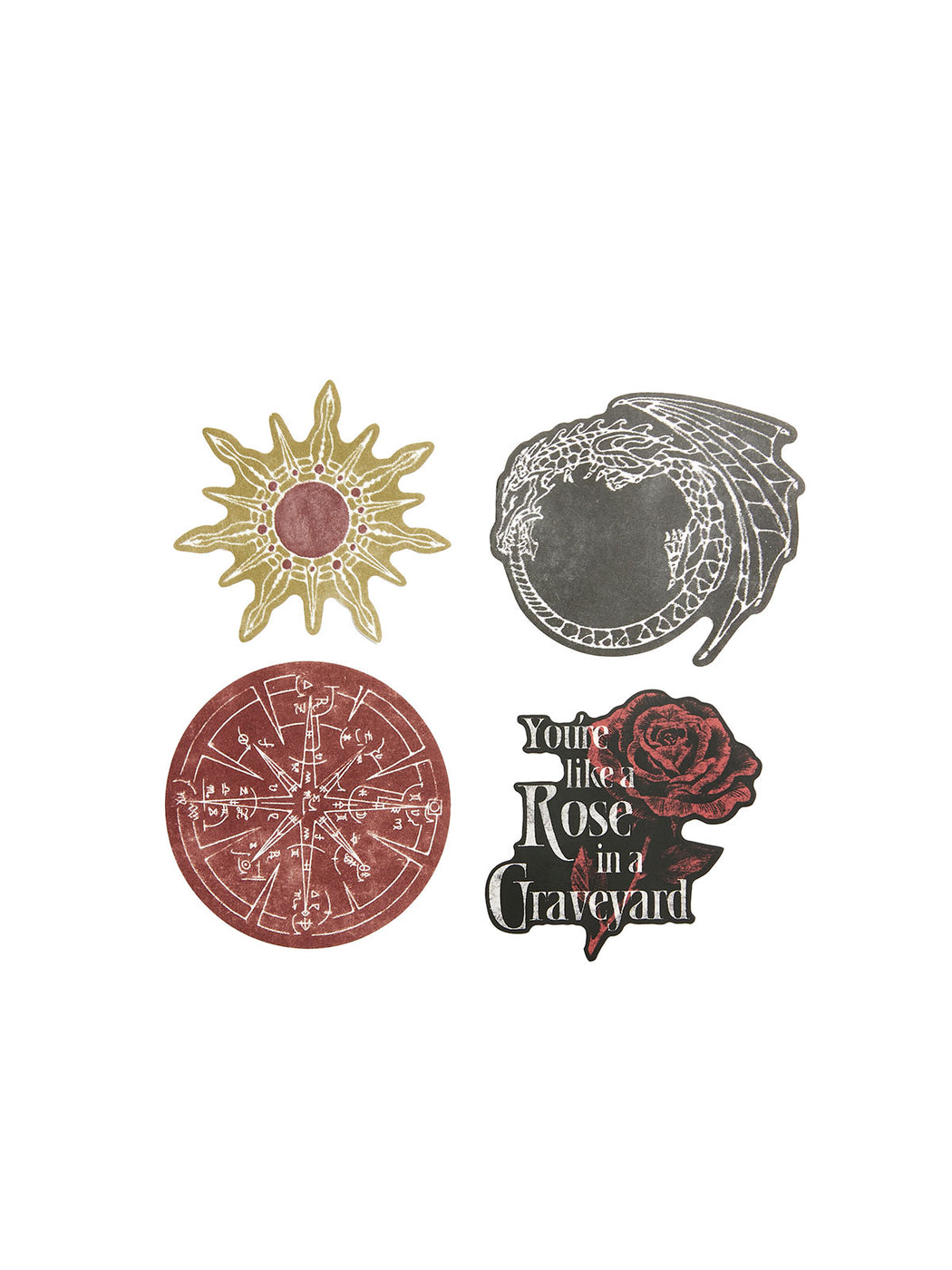 Alchemised Stickers - Set of 4 — Out of Print