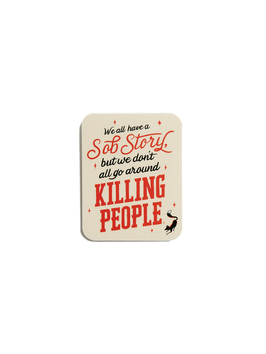 Thursday Murder Club Stickers - Set of 4