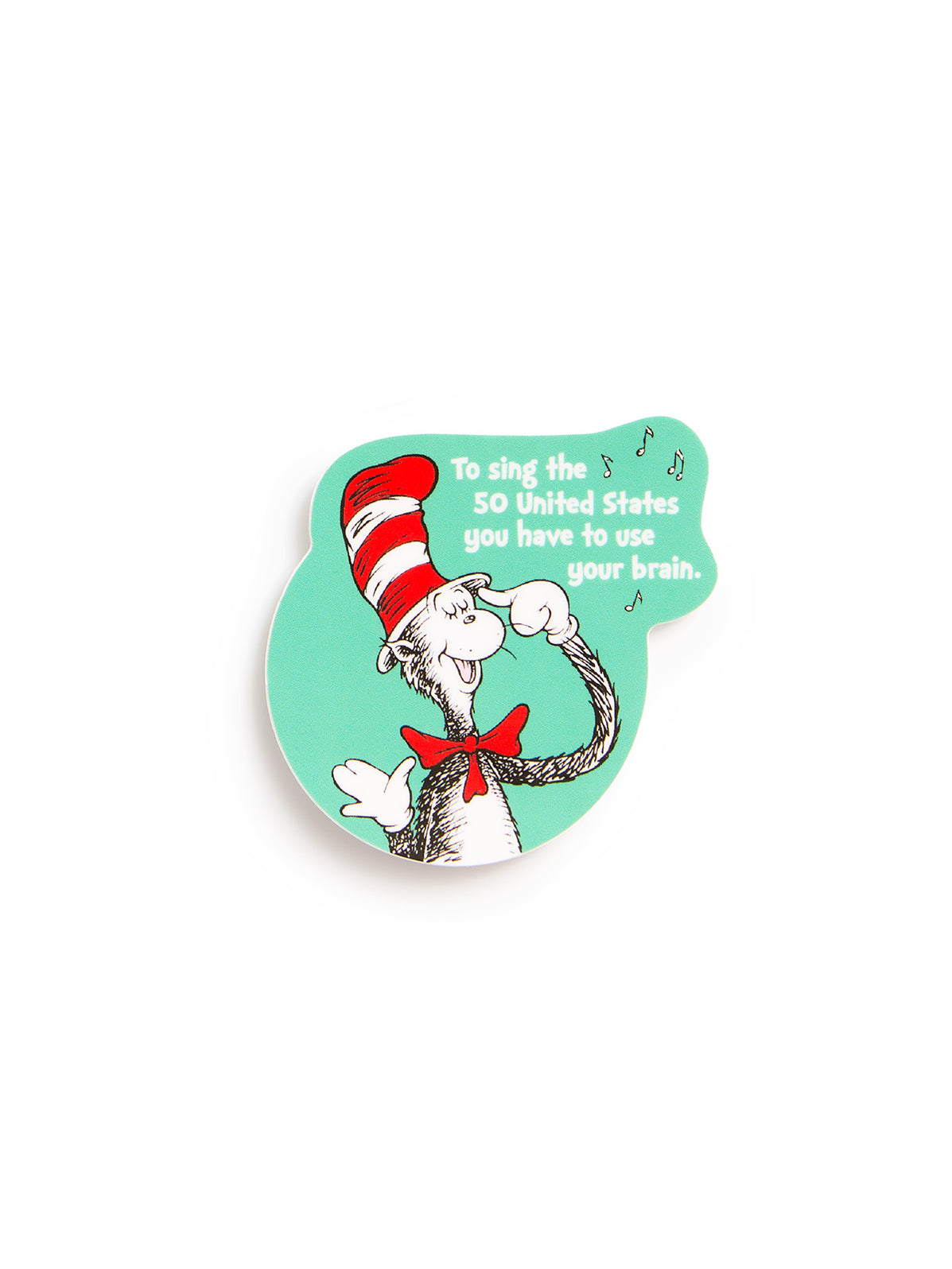 Dr. Seuss: Sing the 50 United States! Stickers - Set of 4 — Out of Print