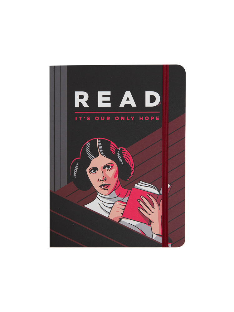 Star Wars Princess Leia READ journal (black and red cover)
