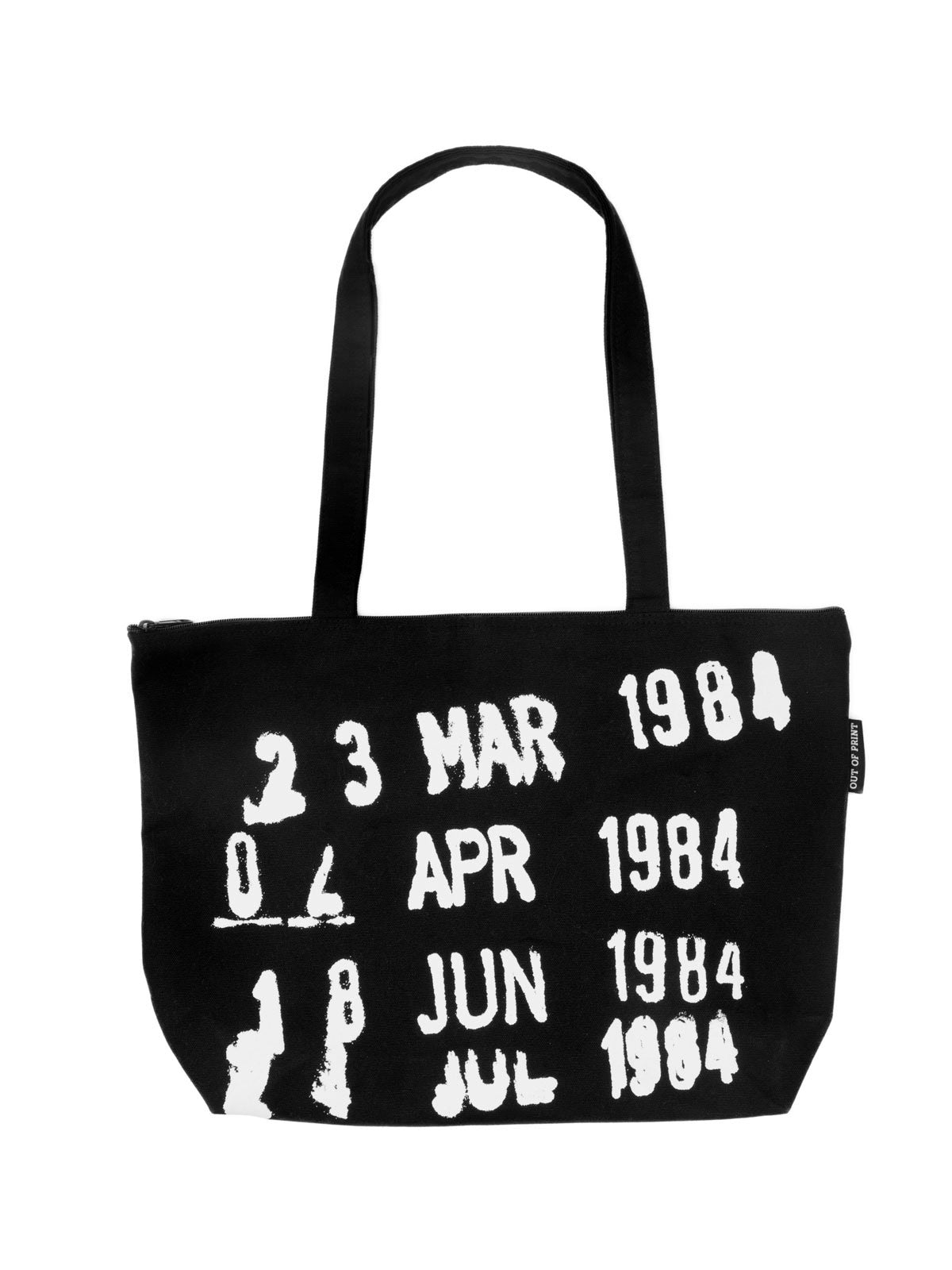 Library Card natural tote bag — Out of Print