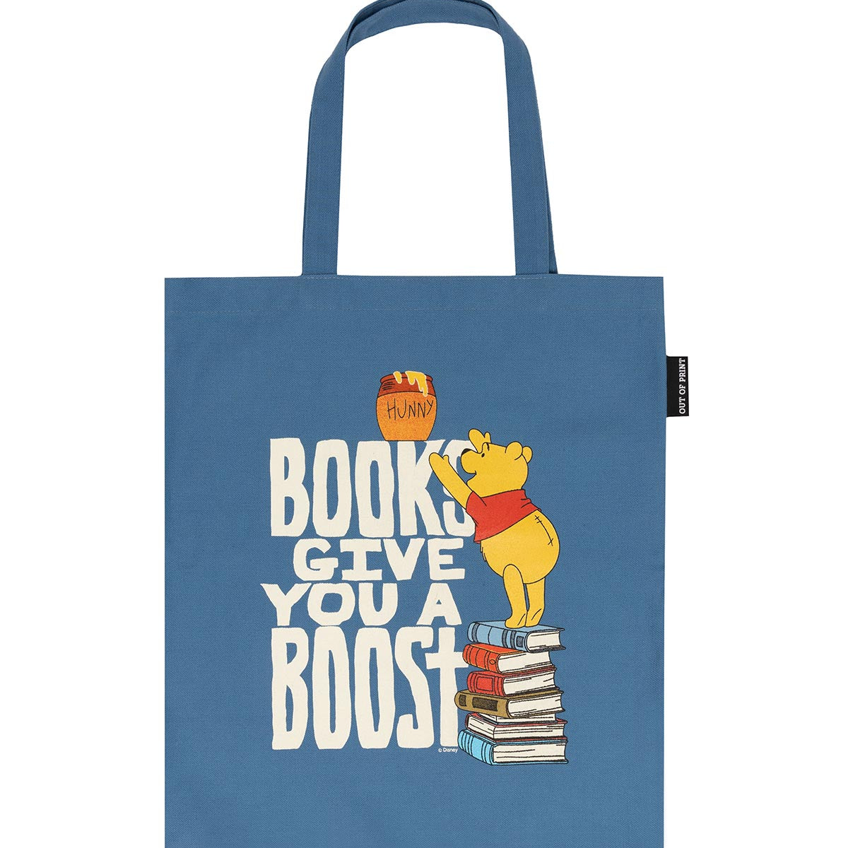 Disney Winnie the Pooh Books Give You a Boost tote bag Out of Print