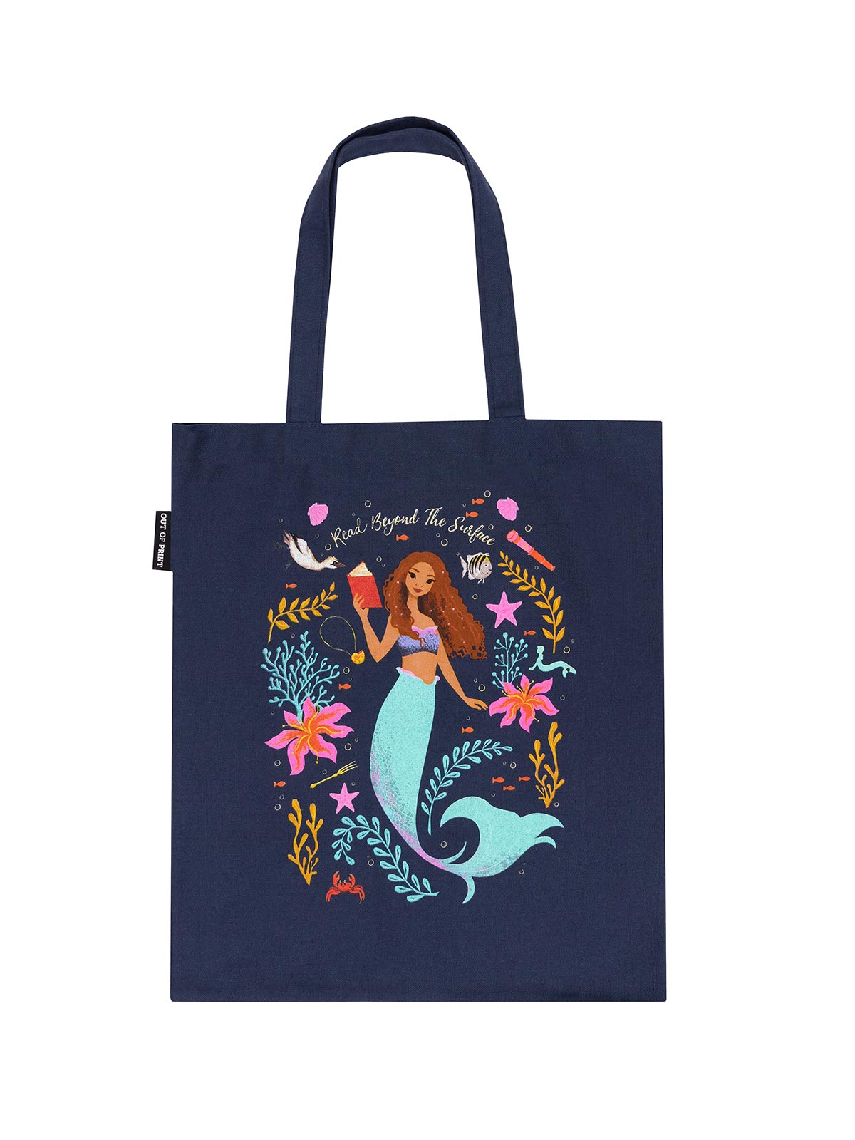 Beauty and the Beast tote bag. Handbag with Beauty and the Beast book  design. Book Bag. Library bag. Market bag