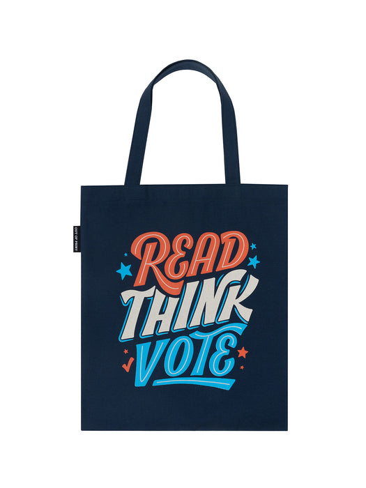 Read Think Vote (2024) tote bag