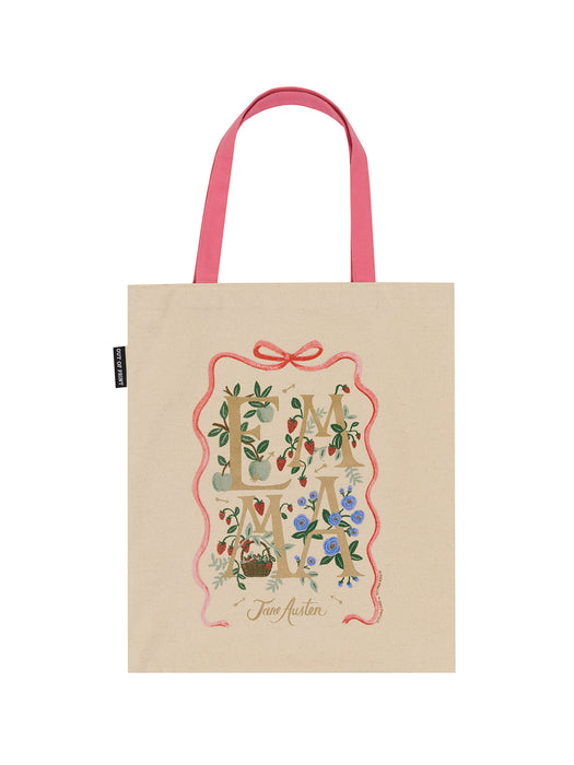 Emma (Puffin in Bloom) tote bag