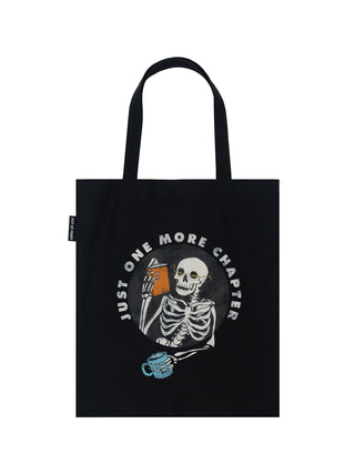 Just One More Chapter tote bag