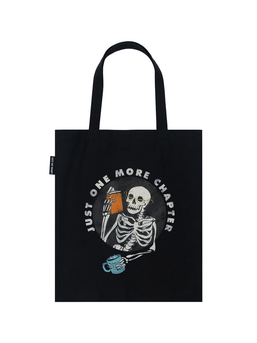 Just One More Chapter tote bag