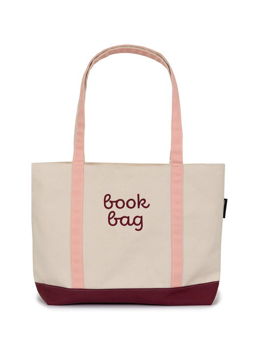 Book Bag large zippered tote — Out of Print