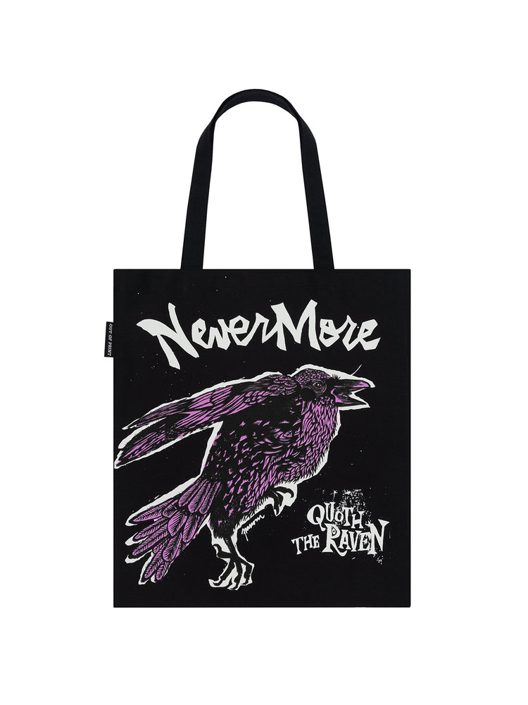 Edgar Allan Poe Nevermore tote bag