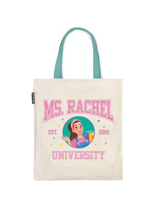 Ms. Rachel University tote bag