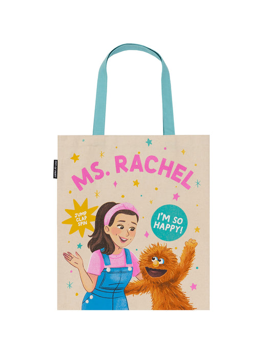 Ms. Rachel and Herbie tote bag