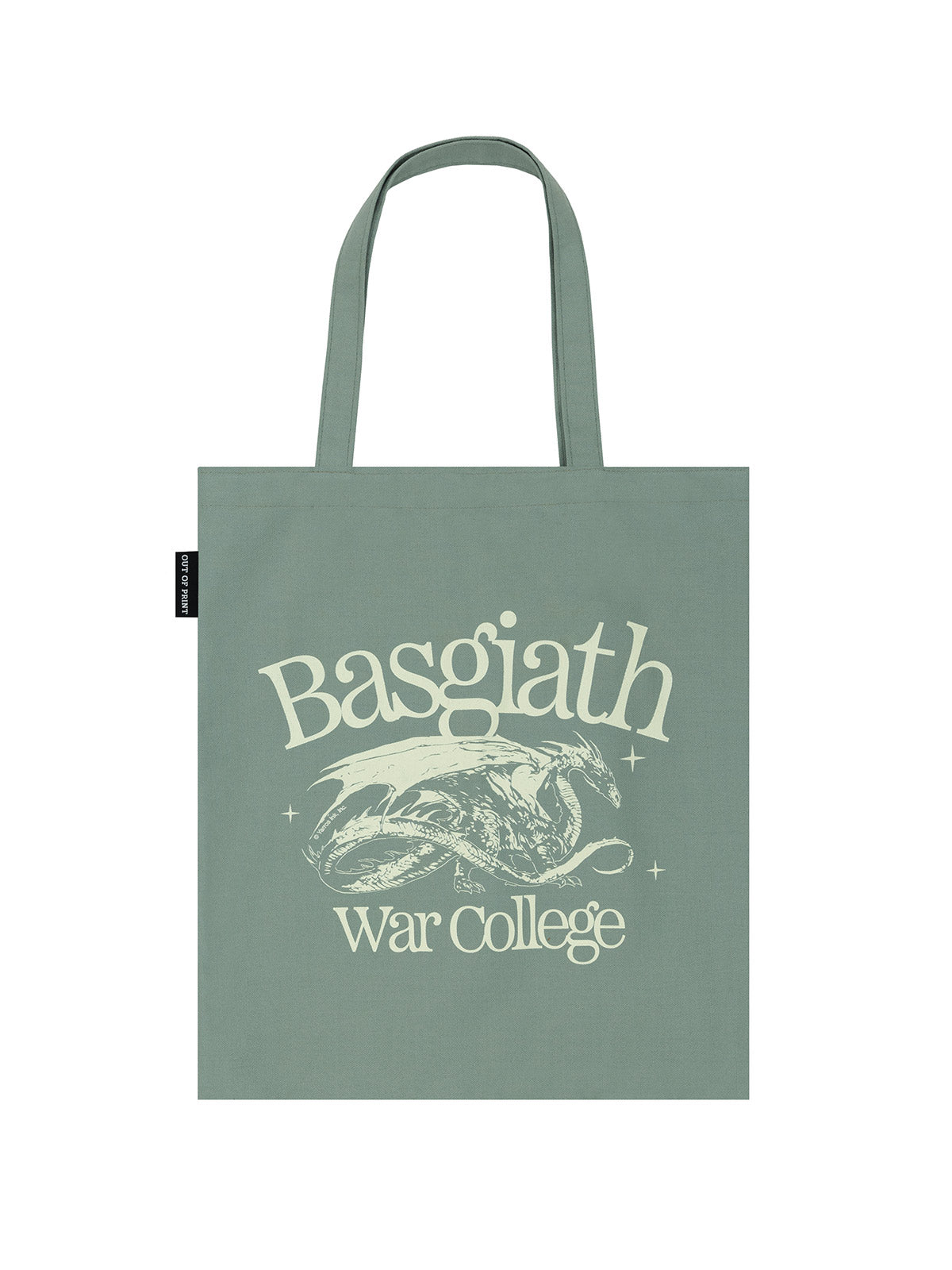 PLITI Borsa In Tela Per Lettori Di Fourth Wing - "I Will Not Die Today" - Basgiath War College