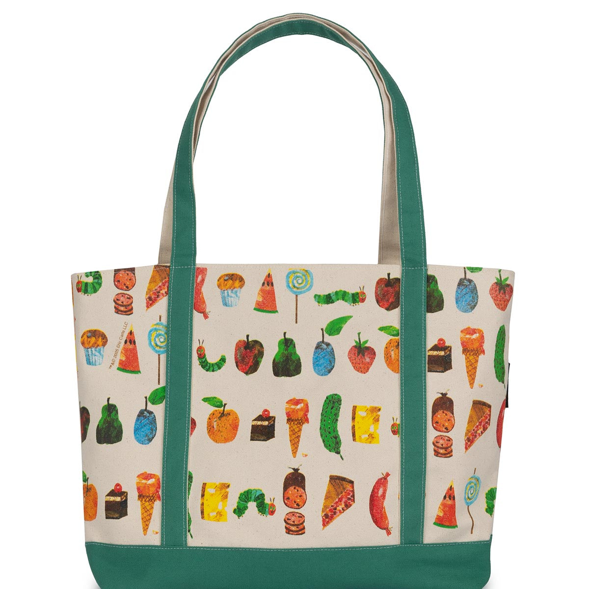 World of Eric Carle The Very Hungry Caterpillar large zippered tote ...