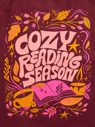 Cozy Reading Season tote bag
