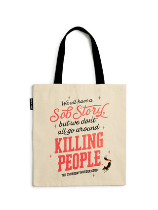 Thursday Murder Club tote bag