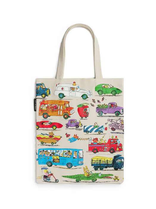 Richard Scarry - Cars and Trucks and Things That Go tote bag