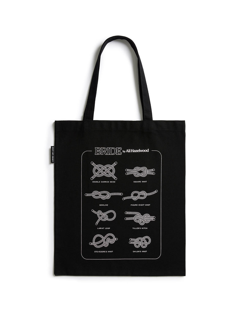 Ali Hazelwood's Bride: A Guide to Knots tote bag — Out of Print