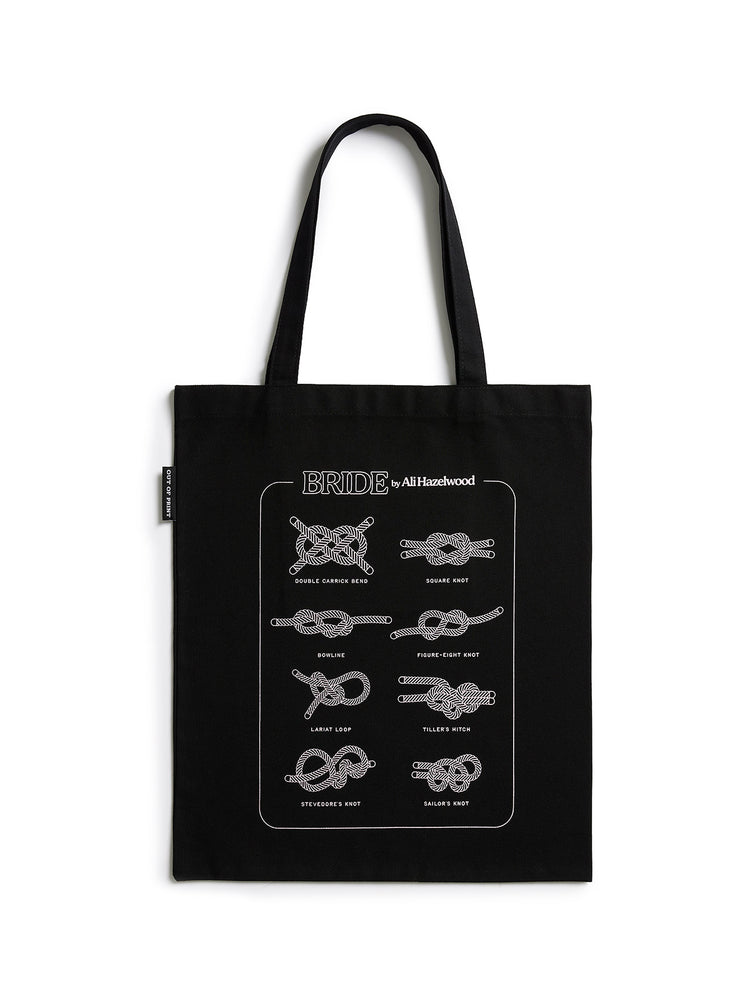 Ali Hazelwood's Bride: A Guide to Knots tote bag