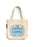 A natural canvas tote bag with a blue graphic print reading 'BASGIATH Book Club' and 'READ OR DIE!', shown on a plain white background.